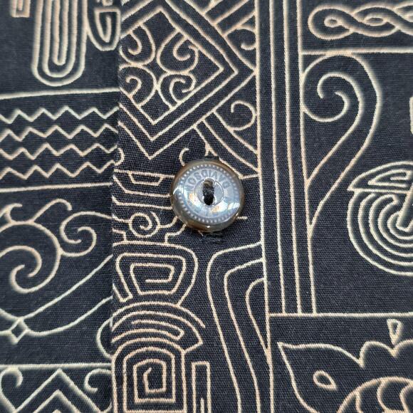 Harley Davidson Geometric Hawaiian Camp Shirt Men 2XL - Picture 7 of 10